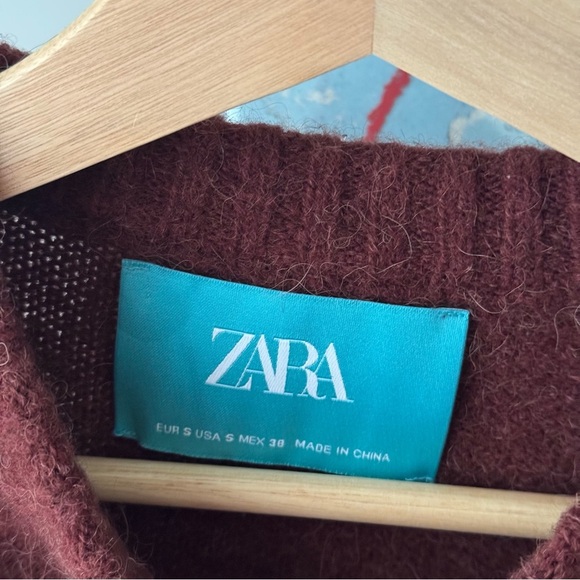 ZARA x HARRY LAMBERT Rabbit Intarsia Sweater - Picture 7 of 7
